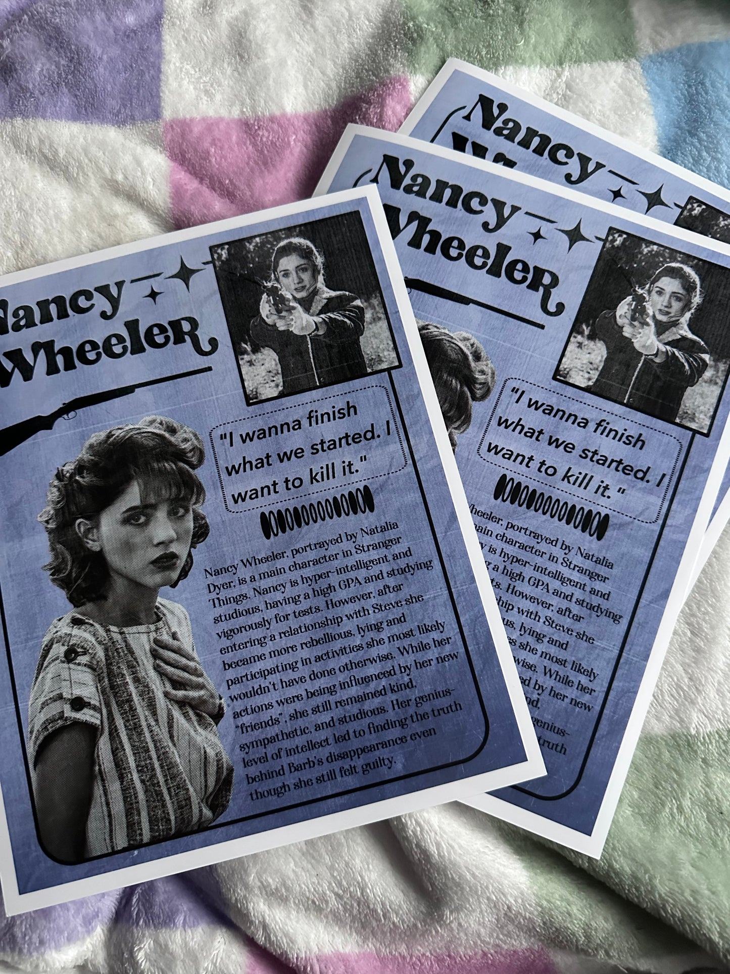 Stranger Teen Bio 8x10 Prints