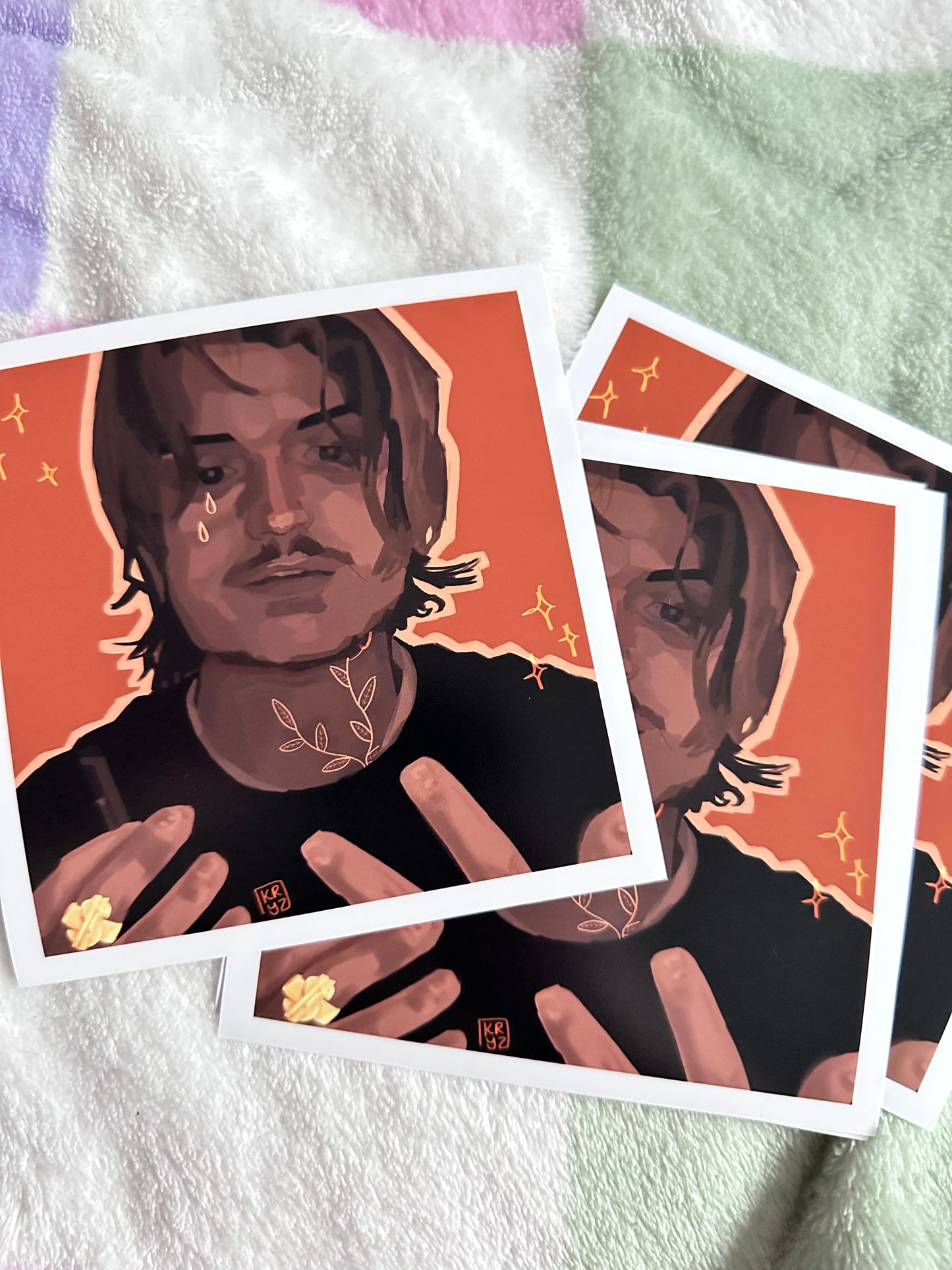 Joe Keery 5x5 Print