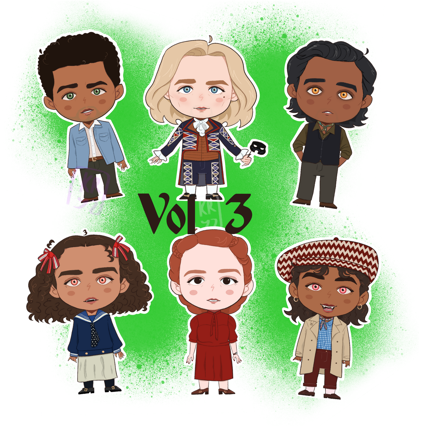 Lil’ Vampire Stickers