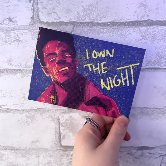 Own the Night A6 Print