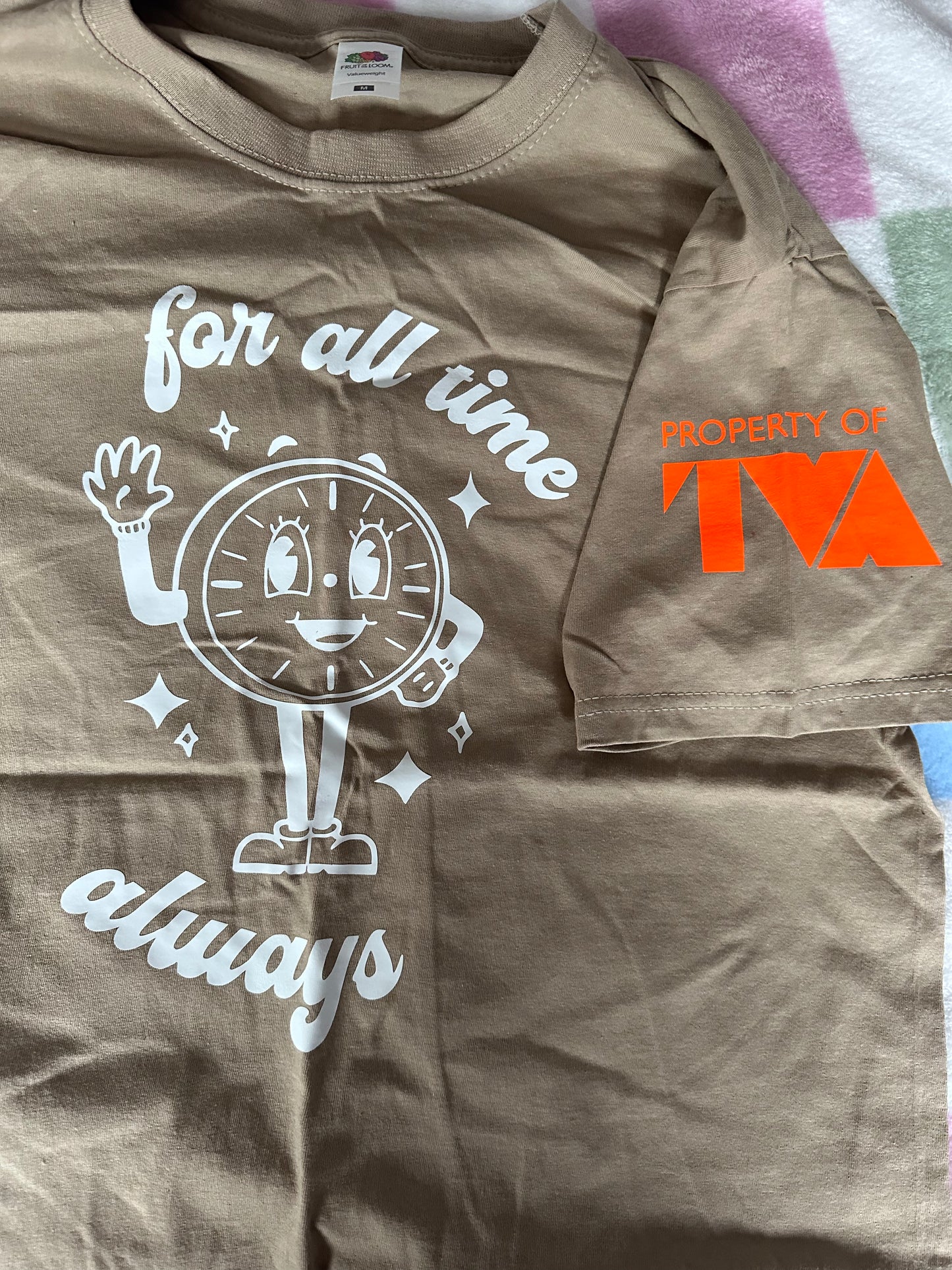 L Black/Beige TVA Tee