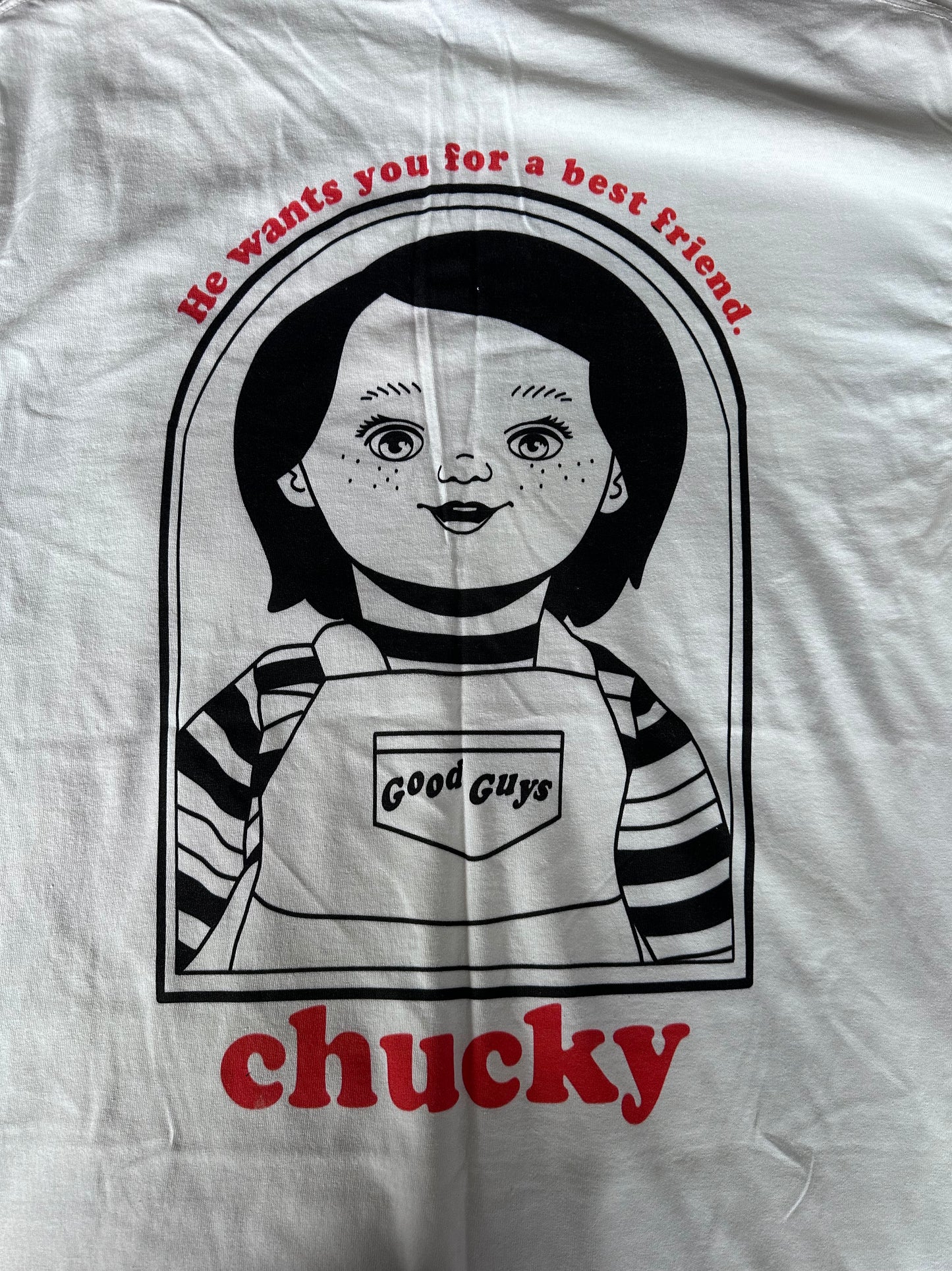 Large Misprint Chucky Tee