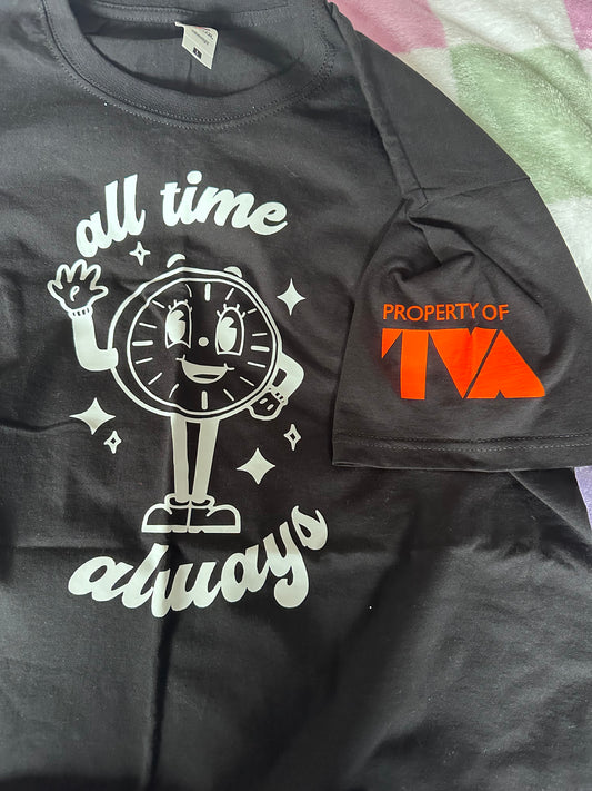 L Black/Beige TVA Tee