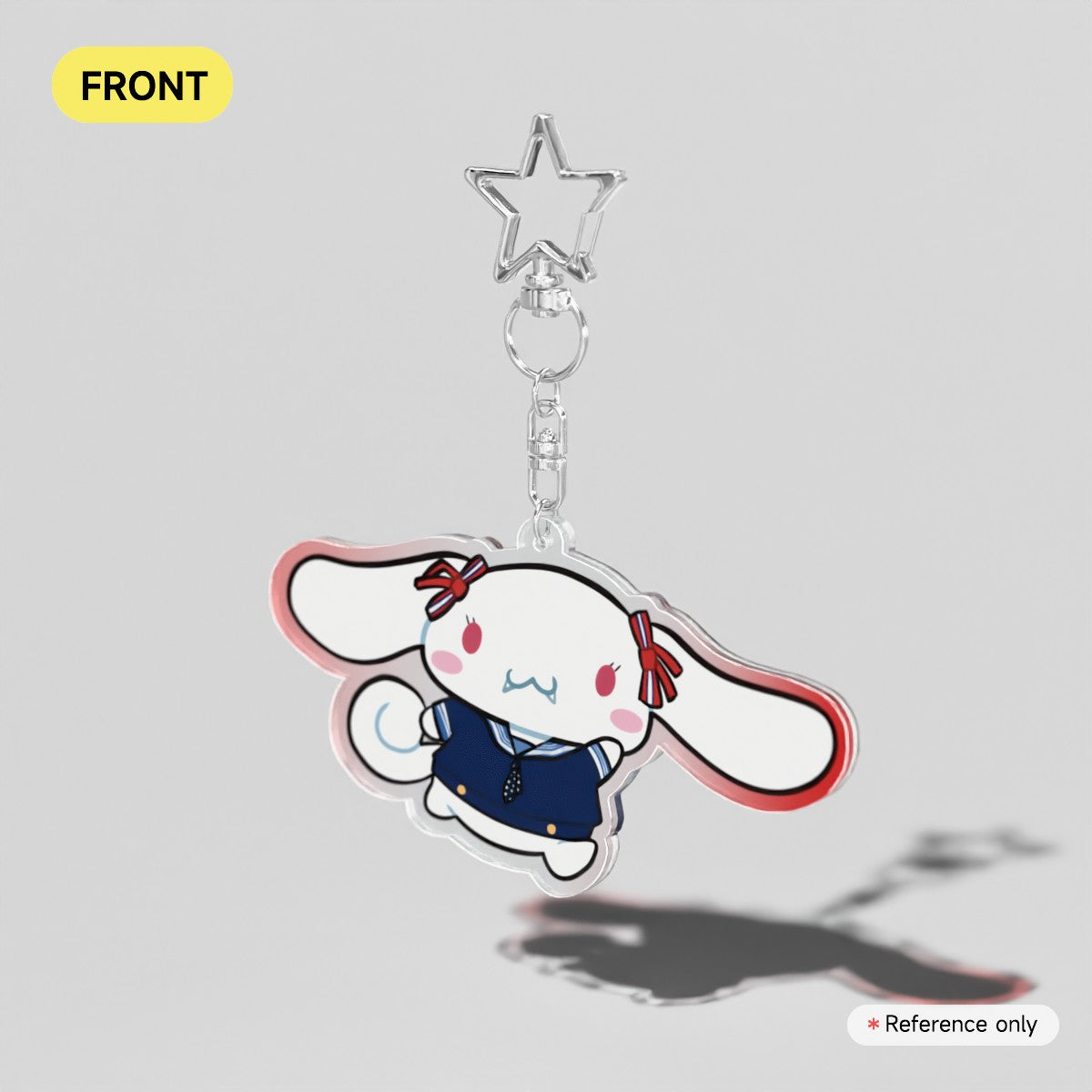 Claudiaroll Acrylic Keychain