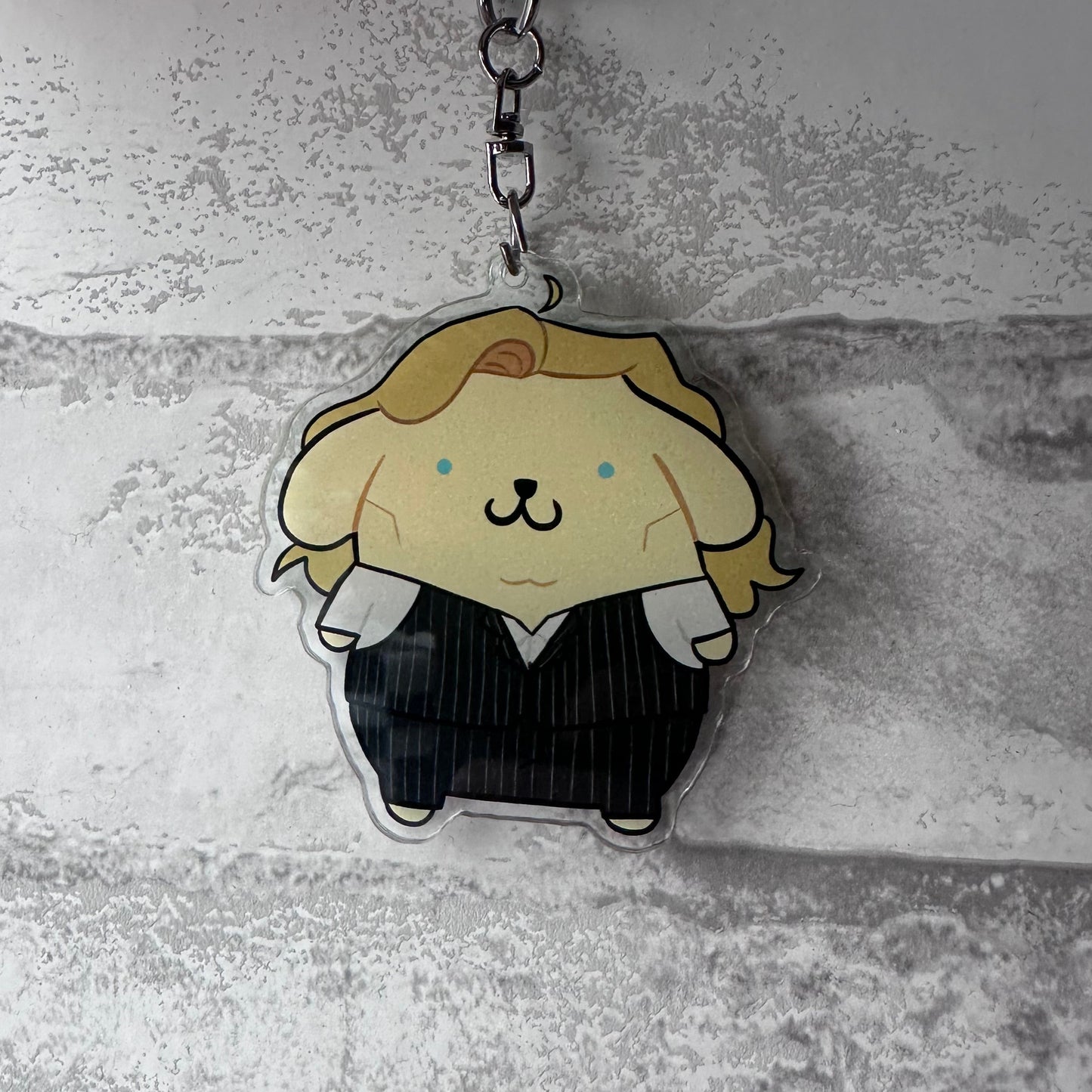 PompomLes Acrylic Keychain