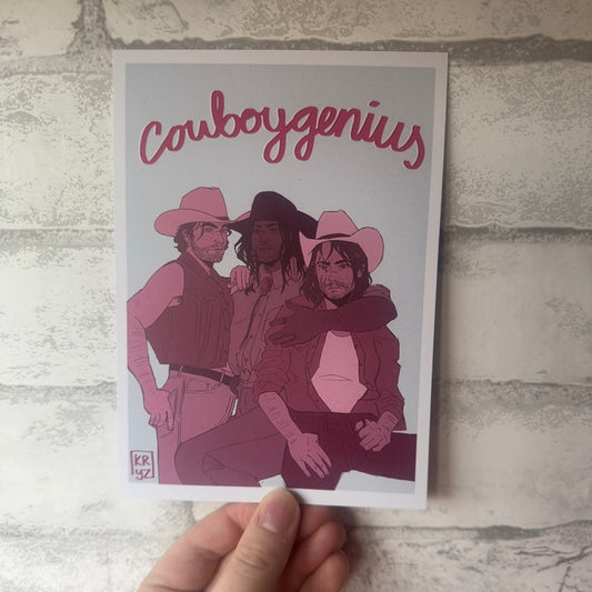 Cowboygenius Print