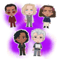 Lil’ Vampire S1 Stickers