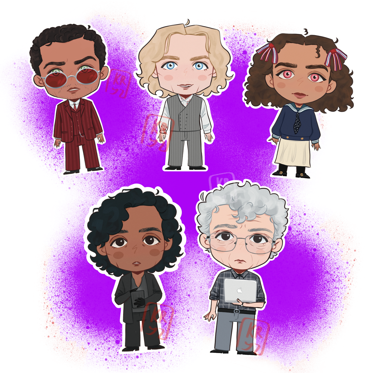 Lil’ Vampire S1 Stickers