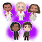 Lil’ Vampire S1 Stickers