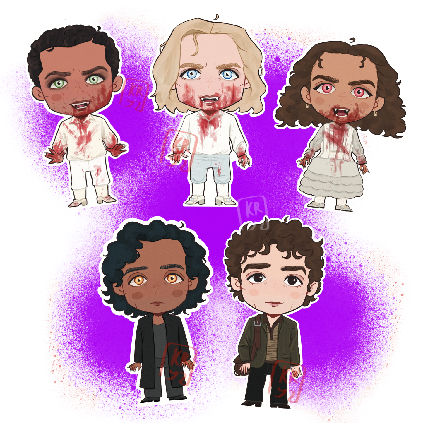 Lil’ Vampire S1 Stickers