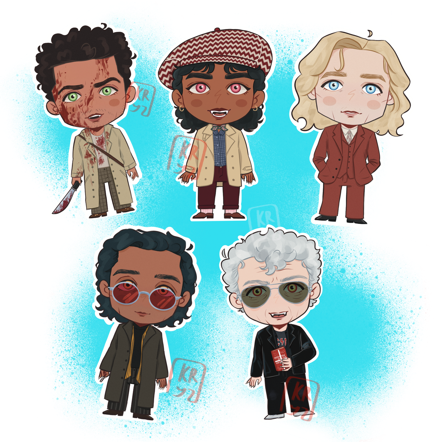 Lil’ Vamp S2 Stickers
