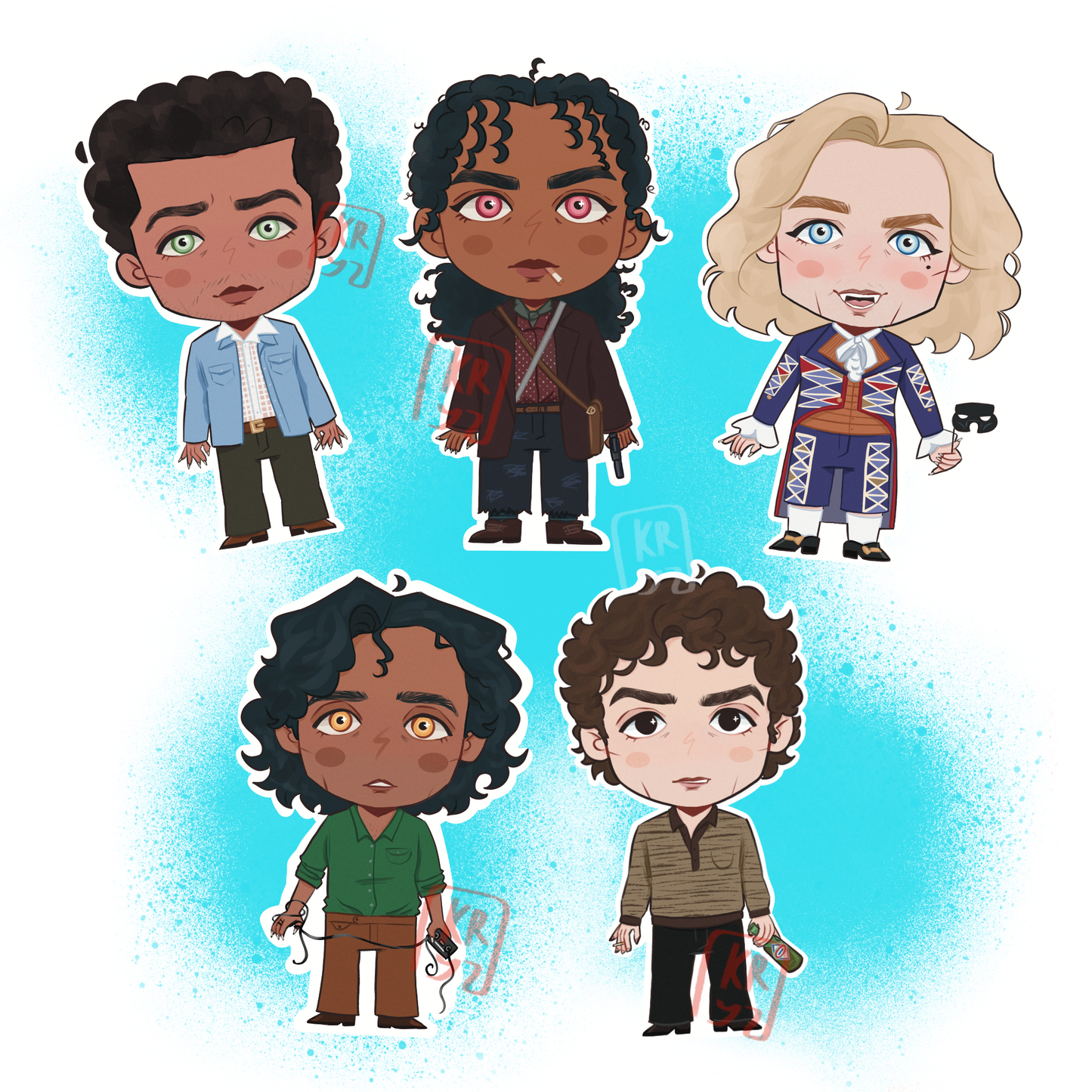 Lil’ Vamp S2 Stickers
