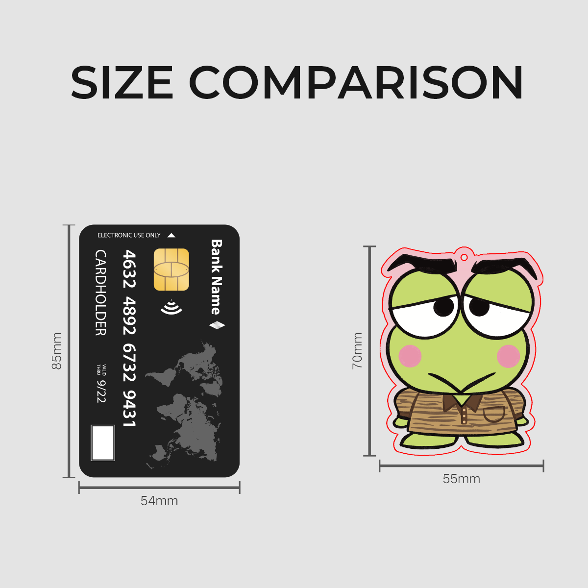 KeroppiDan Acrylic Keychain