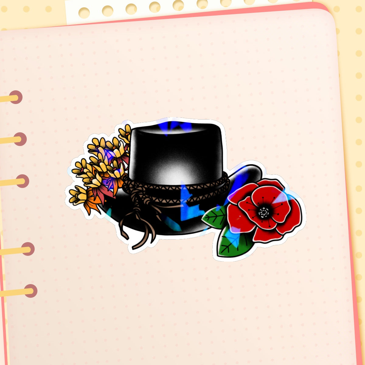 Arthur Hat Holo Sticker