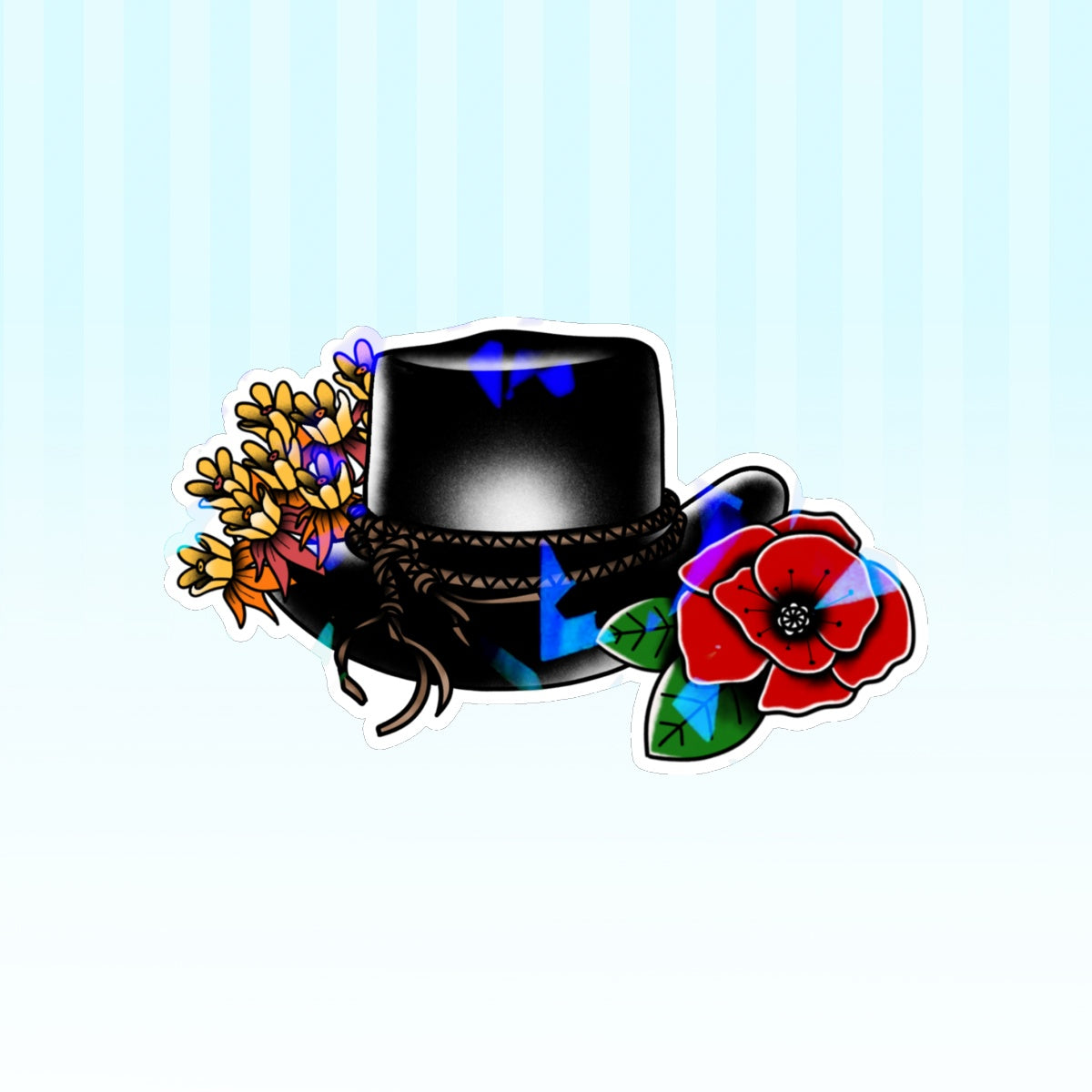 Arthur Hat Holo Sticker
