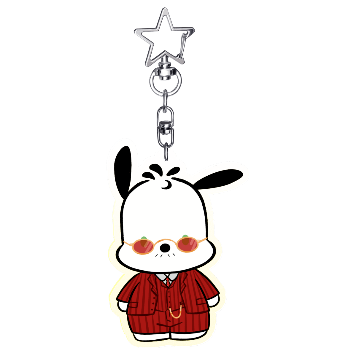 PochaccLou Acrylic Keychain