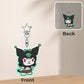 KuromiClaud Acrylic Keychain