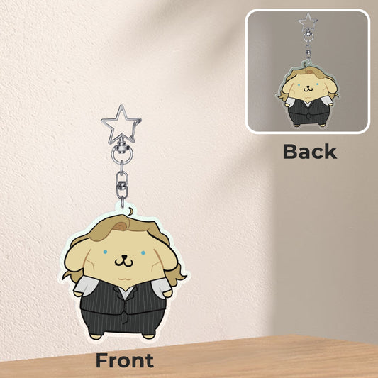 PompomLes Acrylic Keychain