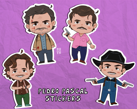 Pedro Pascal Stickers