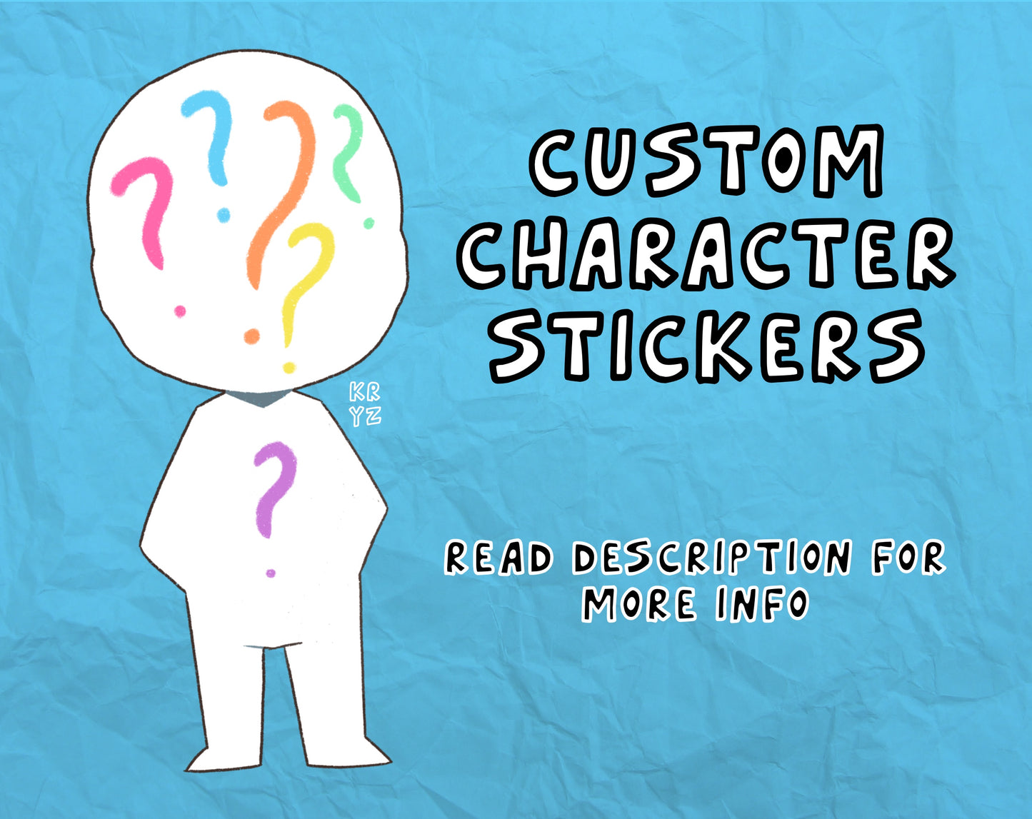 Custom Character Stickers