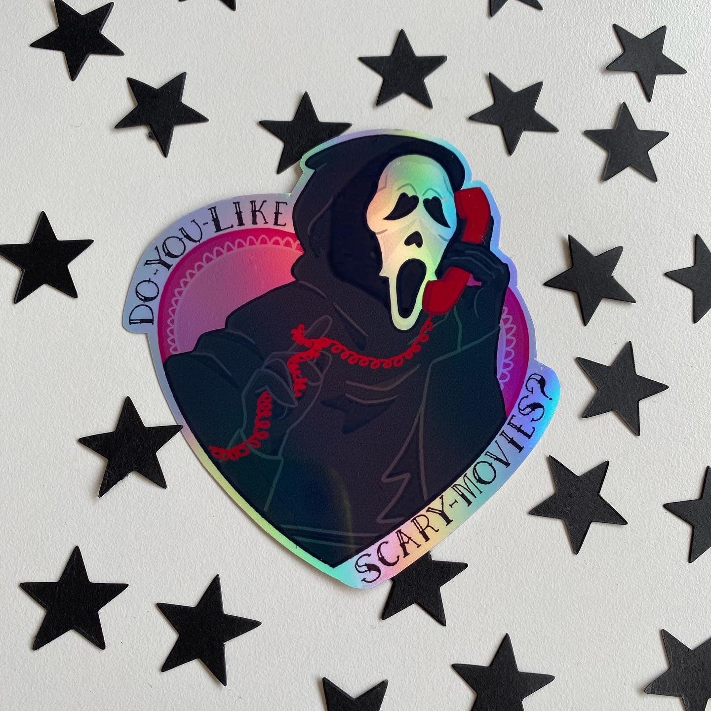 Ghostface Sticker