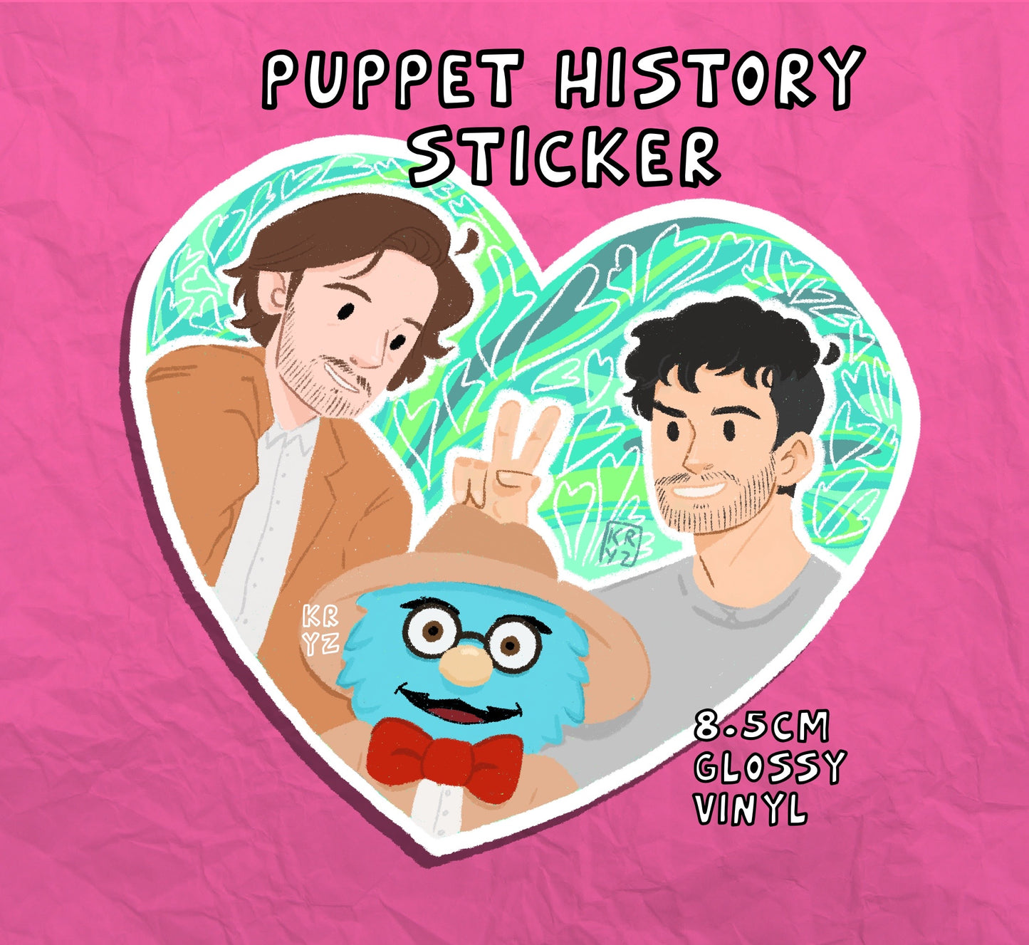 Puppet History Sticker